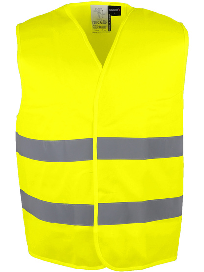 
Gilet Haute Visibilité Polyester Fermeture auto-agrippante - Single Safety