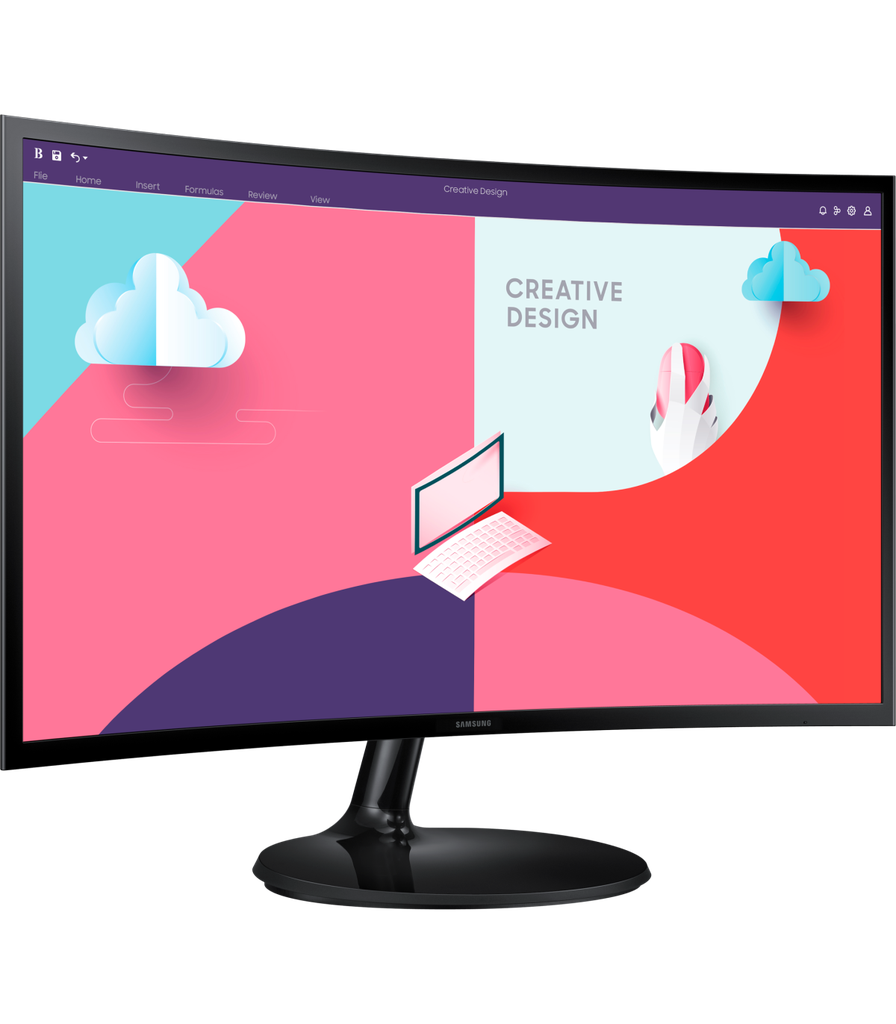 Moniteur Incurvé 24" SAMSUNG ESSENTIAL CURVED MONITOR S3