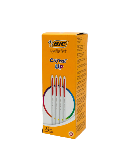 Boite 20 Stylo Bic Up ROUGE