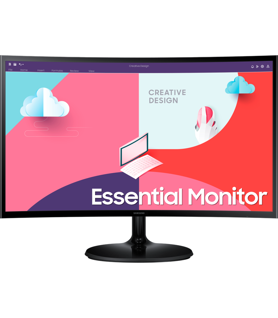 Moniteur Incurvé 24" SAMSUNG ESSENTIAL CURVED MONITOR S3