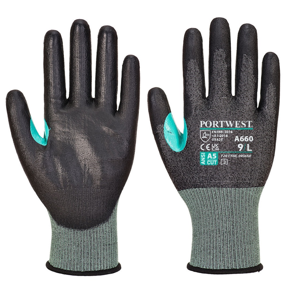 Gant anti-coupure en PU CS E18 Noir PortWest