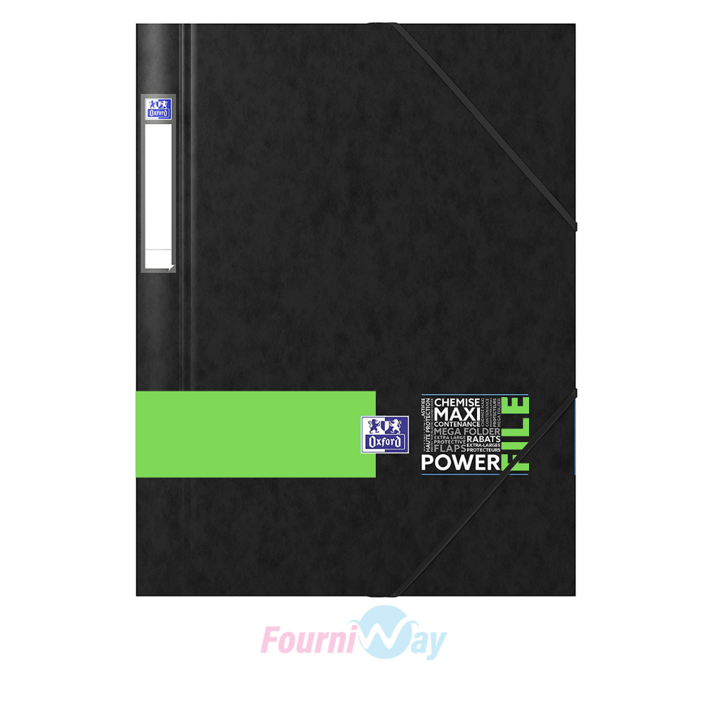 Oxford Chemise A4 XL grande capacité Couleurs Aléatoires