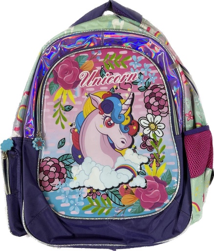 Sac à Dos 12" 1 Poche Visuelle 3D Bombe Fille