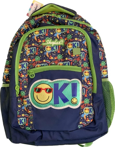 Sac à Dos 12" 1 Poche Visuelle 3D Bombe Garçon