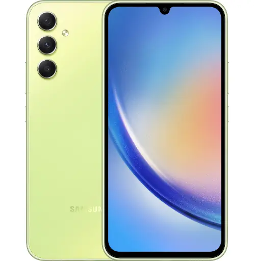 [SM-A346ELGCMWD] Téléphone SAMSUNG A34 Awesome Lime