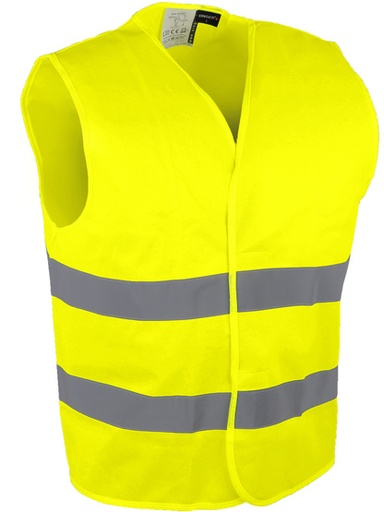 [GILA] 
Gilet Haute Visibilité Polyester Fermeture auto-agrippante - Single Safety
